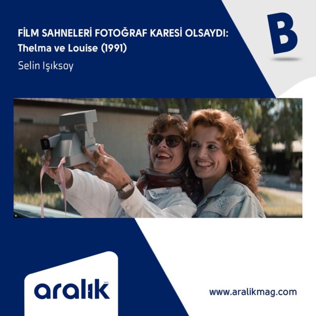“Ridley Scott’ın yaptığı işlere bakıldığında farklı yerde duran Thelma ve Louise, iki kadının yolculuk hikayesini feminist bakış açısıyla anlatarak izleyicinin zihninde farklı pencereler açabilecek kadar güçlü bir film. Feminist dilde işlenen çoğu filmin aksine eleştirisinin daha sade ve mesajının bir o kadar net olduğunun kanaatindeyim. Bu sebeple senaryo yazarı Callie Khouri’nin de adını anmamız gerekiyor; bir kadın gözünden anlatım ancak bu kadar dolu, içten ve etkileyici olabilirdi.”

Selin Işıksoy’un kaleme aldığı “Film Sahneleri Fotoğraf Karesi Olsaydı: Thelma ve Louise (1991)” başlıklı yazısı şu anda blog’ta. Yazının devamını okumak isteyenler için ise link profilde.
.
#aralıkmag #selinışıksoy #thelmavelouise #sinema